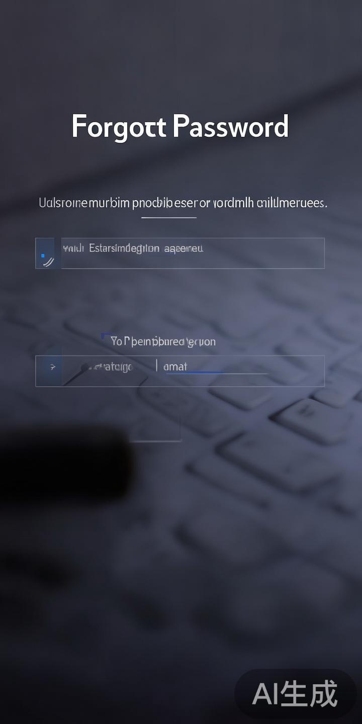 在“忘记密码”页面，根据提示填写绑定的注册手机号或